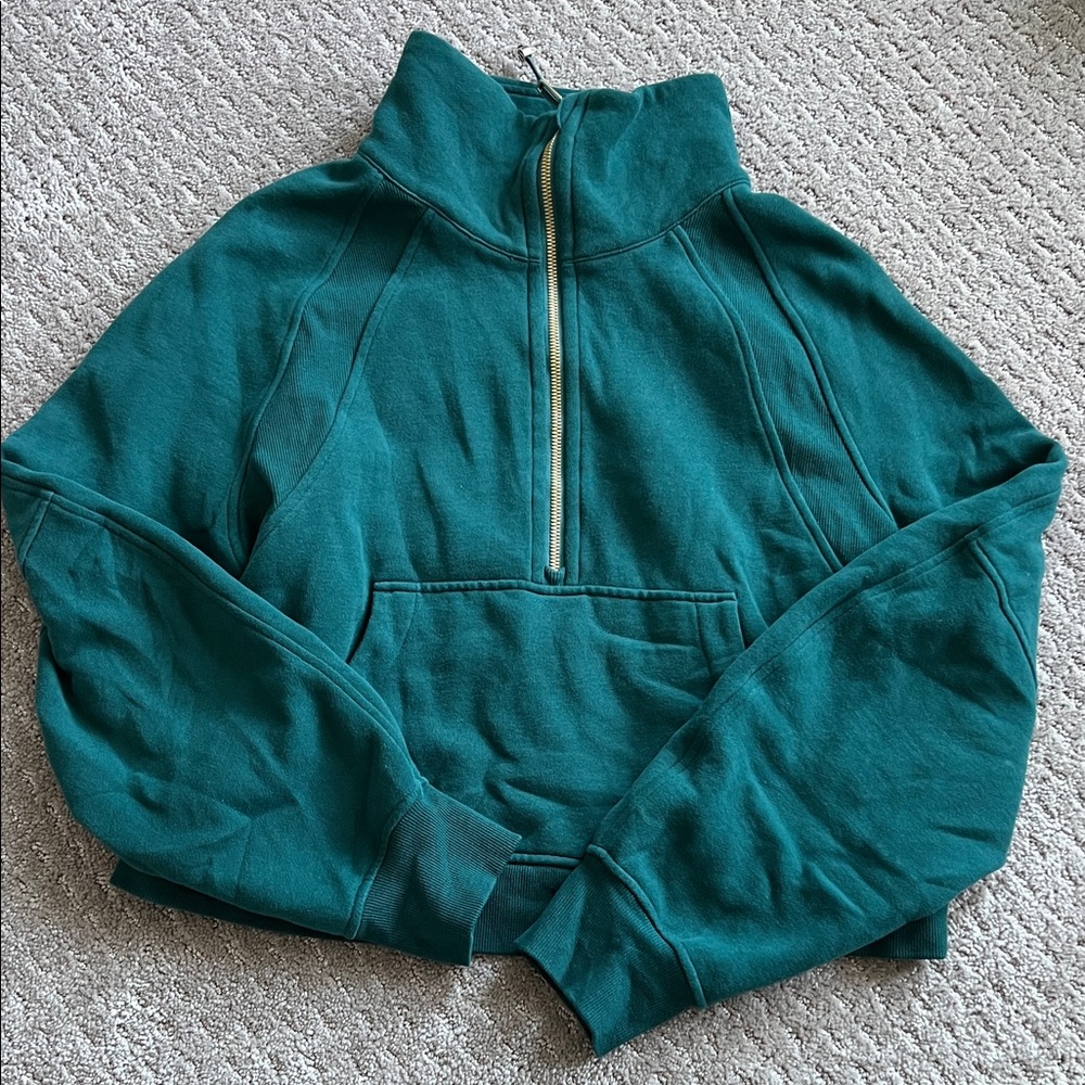 Lululemon half zip scuba sweatshirt